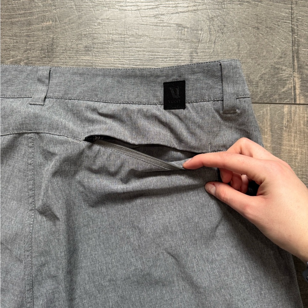 Vuori Men's Charcoal Shorts - Picture 5 of 6
